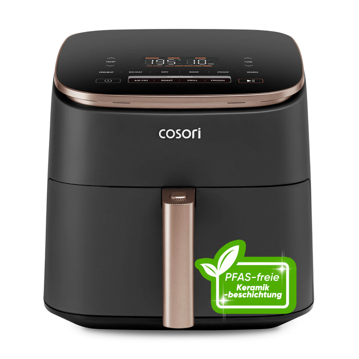 Friteuse à air chaud COSORI TurboBlaze™ de 6 litres avec moteur DC et accessoires